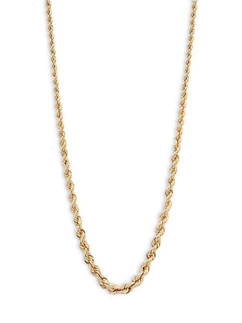 Sphera Milano 14k Yellow Gold Chain Necklace