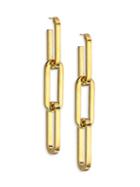 Burberry Bronze-plated Chain Link Earrings