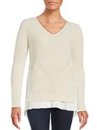 French Connection Taurus Knit Cotton-blend Sweater
