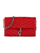 Rebecca Minkoff Edie Quilted Leather Wallet-on-chain