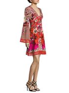Roberto Cavalli Silk Lace Dress