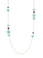 Ippolita Rock Candy 18k Yellow Gold & Gemstone Station Necklace