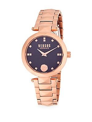Versus Versace Quartz Stainless Steel Bracelet Watch
