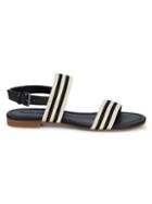 Splendid Andrew Striped Slingback Sandals