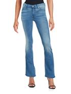 7 For All Mankind Faded Flared Jeans