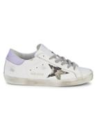 Golden Goose Deluxe Brand Superstar Snakeskin-embossed Leather & Leather Sneakers