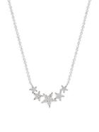 Saks Fifth Avenue 14k White Gold Star 0.11 Ct. T.w. Diamond Pendant Necklace