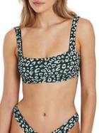 Charlie Holiday Escapist Leopard-print Bikini Top