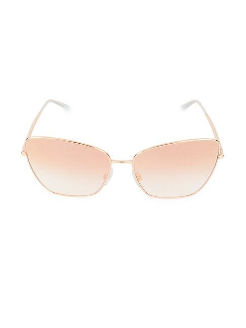 Dolce & Gabbana 62mm Butterfly Sunglasses