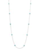 Ippolita Rock Candy Turquoise And Sterling Silver Station Necklace