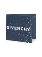 Givenchy Graffiti Logo Leather Bi-fold Wallet