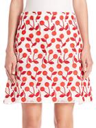 Giamba Cherry-print Skirt