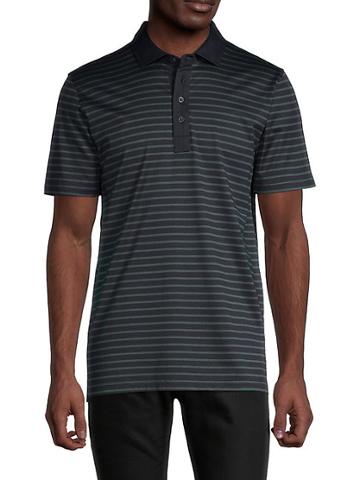 G/fore Striped Cotton Polo