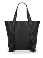 Vince Camuto Leather Fringe Tote