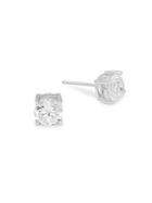 Lafonn Crystal & Sterling Silver Faceted Stud Earrings