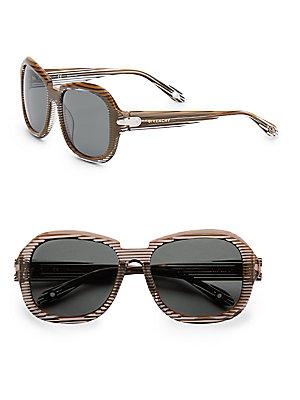 Givenchy 55mm Oversized Round Sunglasses