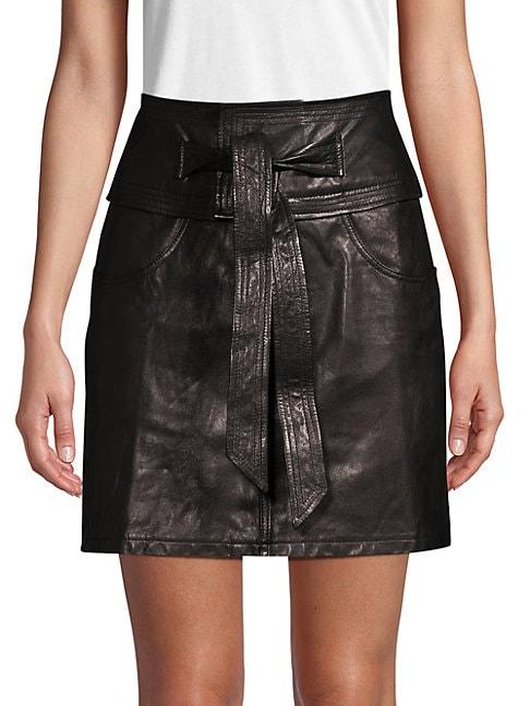 Rebecca Minkoff Tie-waist Mini Skirt