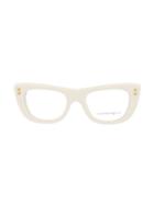 Alexander Mcqueen 54mm Cat Eye Optical Glasses