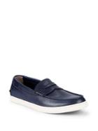 Cole Haan Grand Os Nantucket Leather Penny Loafers