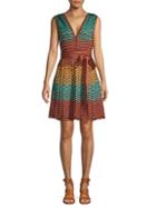 M Missoni Wave-print Knit Dress
