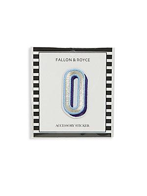 Fallon & Royce Embroidered O-letter Sticker