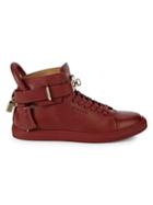Buscemi Alce Leather High-top Sneakers