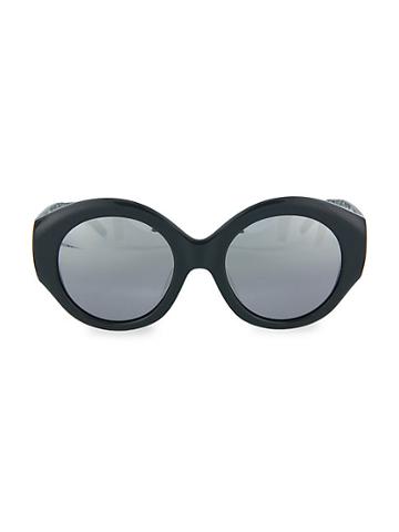 Pomellato 52mm Round Core Sunglasses