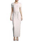 James Perse Short Sleeve Jersey Gown