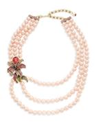 Heidi Daus Bold Flower Layered Strand Necklace