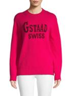 Moncler Gstaad Instarsia Wool & Cashmere Blend Sweater