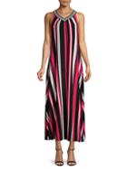 Calvin Klein Striped Midi Dress