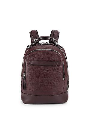 Mackage Mini Unisex Leather Backpack