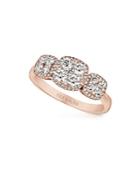 Le Vian 14k Strawberry Gold & Vanilla Diamond Ring