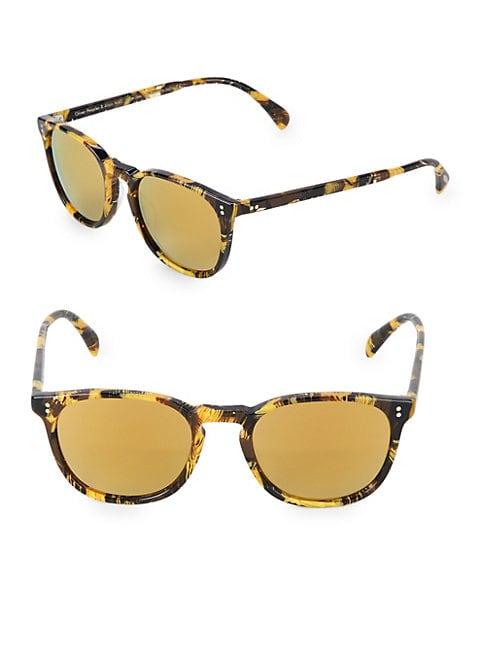 Oliver Peoples 51mm Square Sunglasses