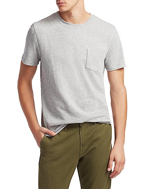7 For All Mankind Boxer Cotton Pocket Tee