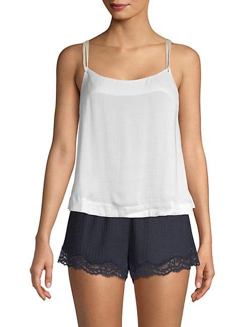 Intimately Free People Self-tie Cotton Camisole