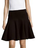 Mcq Alexander Mcqueen Solid Pleated Skirt