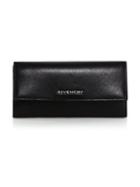 Givenchy Pandora Leather Flap Continental Wallet