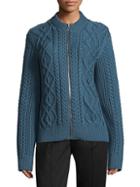 Marc Jacobs Wool Cable-knit Cardigan