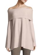 Lafayette 148 New York Off-the-shoulder Cashmere Sweater