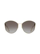 Fendi 63mm Oversized Round Sunglasses