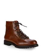 Saks Fifth Avenue Leather Hiker Boots