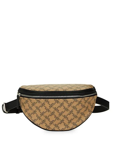 French Connection Textured Faux Leather Belt Bag
