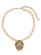 Heidi Daus Lion Crystal Rhinestone Necklace