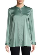 Eileen Fisher Silk-blend Shirt