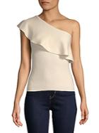 Rd Style One-shoulder Knitted Top