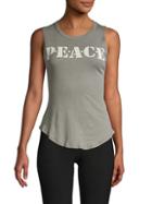 Chaser Peace Cotton Muscle Tee