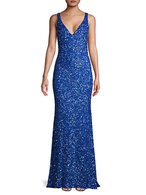 Theia Sequin Gown