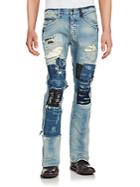 Prps Distressed & Patchwork Jeans