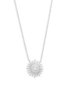 Diana M Jewels Bridal Diamond Starburst Pendant Necklace